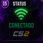 Ícone original de Status do CS2 Live BR